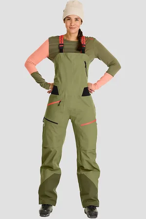ORTOVOX 3L Deep Shell Salopette verde