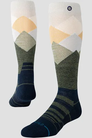 Stance Misty Mid Wool Snow Calze Funzionali blu
