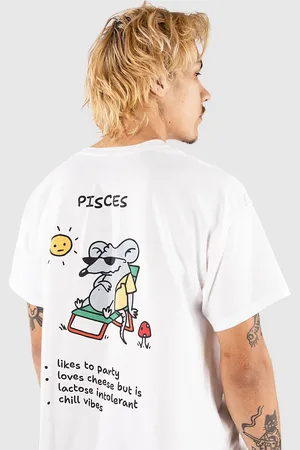 A.Lab Pisces T-Shirt bianco