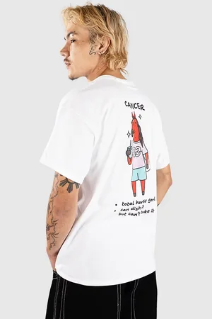 A.Lab Cancer T-Shirt bianco