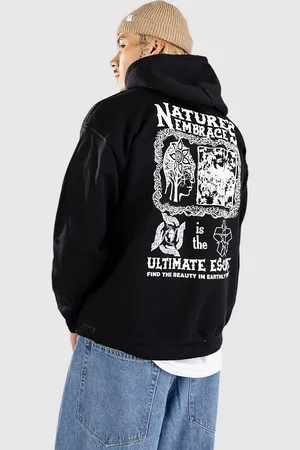 Dravus Natures Embrace BT Felpa con Cappuccio nero