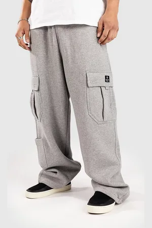 Ninth Hall Stash Baggy Cargo Pantaloni Tuta grigio
