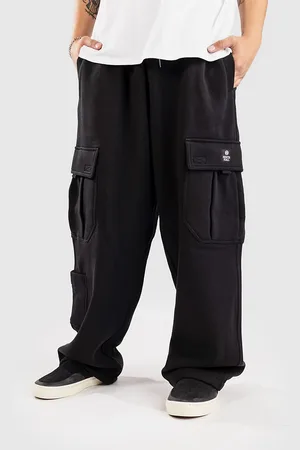 Ninth Hall Stash Baggy Cargo Pantaloni Tuta nero