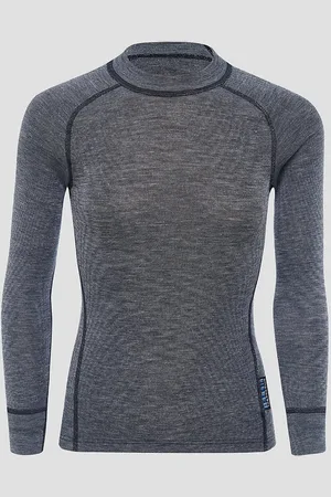 Thermowave Merino Warm Active Kids Maglietta Funzionale grigio