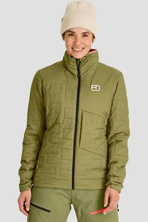 ORTOVOX Swisswool Piz Segnas Giacca in Pile verde
