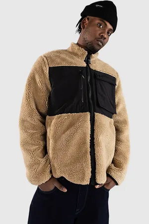 Volcom Storm Stone Felpe con Zip e Cappuccio marrone