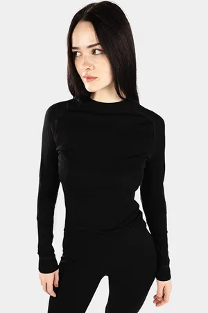 Thermowave Merino Warm Maglietta Funzionale nero