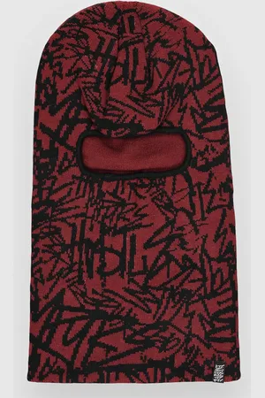 Empyre Scribbles Balaclava rosso
