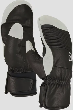 ORTOVOX Full Leather Muffole nero