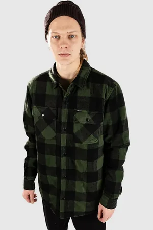 Volcom Bowered Fleece Camicia verde