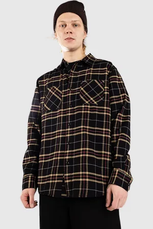 Volcom Netastone Flannel Camicia nero