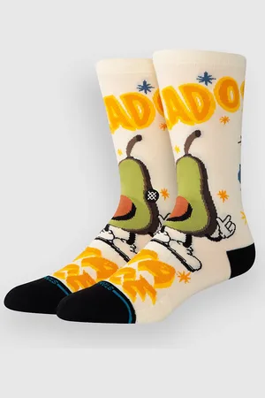 Stance Food Stand Crew Socks fantasia
