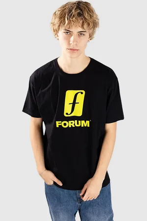 Forum Lockup T-Shirt nero