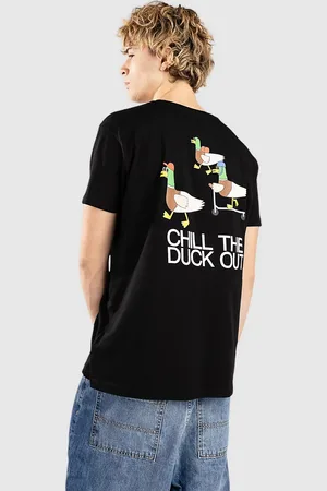 Fat Moose Duck Out T-Shirt nero