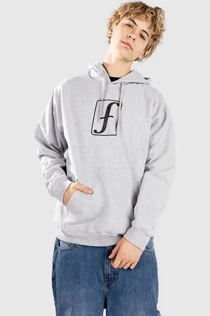 Forum Punched Felpa con Cappuccio grigio