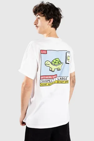 A.Lab Breaking News T-Shirt bianco