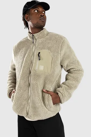 Volcom Muzzer Fuzzar Felpe con Zip e Cappuccio verde