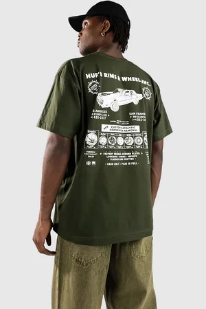Huf Rim & Wheel Inc T-Shirt verde