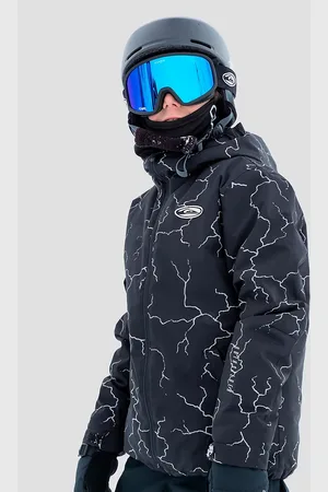 Quiksilver High In The Hood Printed Kids Giacca nero