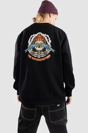 Element Birds Eye Crew Felpa nero