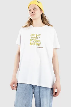 ICECREAM Ydwtiys Logo T-Shirt bianco
