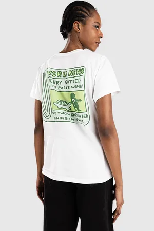A.Lab World News T-Shirt bianco