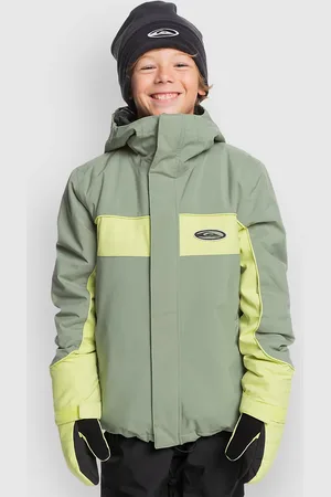 Quiksilver High Altitude Kids Giacca verde