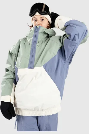 Roxy Chloe Kim Giacca a Mezza Zip verde