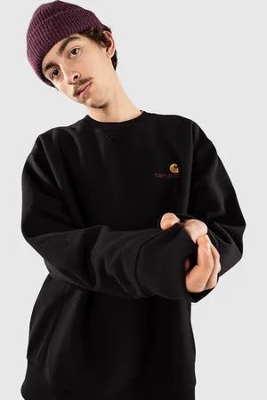 Carhartt American Script Felpa nero