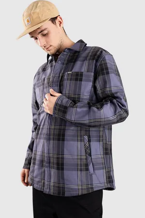 Dravus Overshirt Bonded Camicia blu