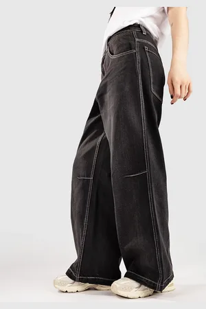 Empyre Extent LR Wide Leg Jeans nero