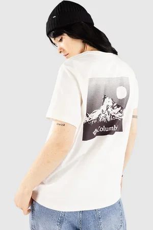 Columbia Boundless Beauty Logo T-Shirt bianco