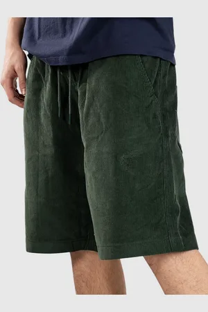 Blue Tomato Mini Cord Pantaloncini verde