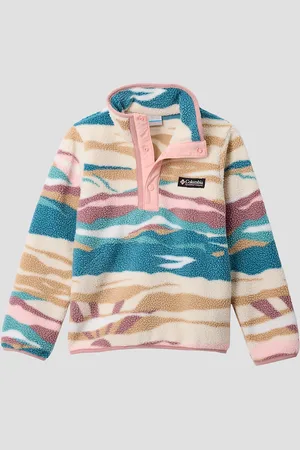 Columbia Helvetia II Printed Half Snap Kids Felpa con Zip fantasia