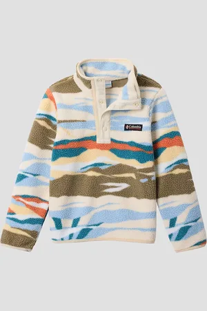 Columbia Helvetia II Printed Half Snap Kids Felpa con Zip fantasia