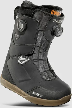 Thirtytwo X Volcom Lashed Double BOA 2025 Scarponi da Snowboard nero