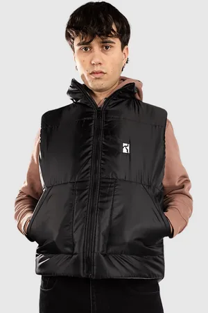 Poetic Collective Puffer Gilet nero