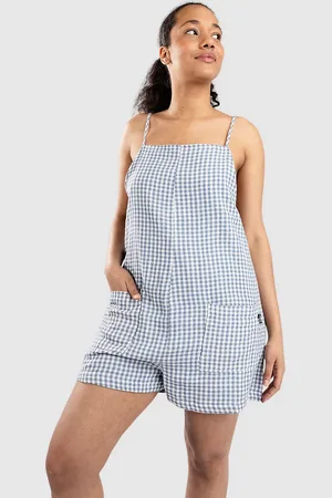 Blue Tomato Short Linen Tuta blu