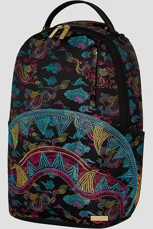 Sprayground Embroidered Dragons Dlx Zaino fantasia