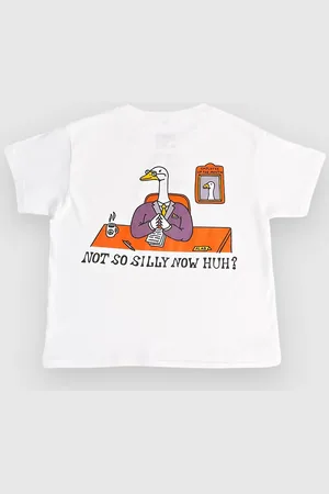 A.Lab Not So Silly Kids T-Shirt bianco