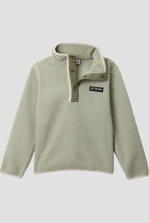 Columbia Helvetia II Half Snap Fleece Kids Felpa con Zip verde