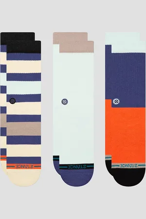 Stance Bayside Crew 3 Pack Socks fantasia