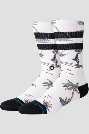 Stance Kool Katz Surf Crew Socks fantasia