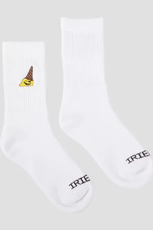Iriedaily Smice Calze bianco