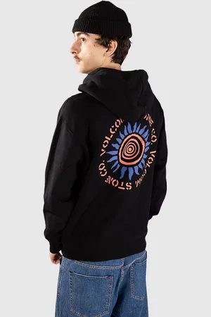 Volcom Watanite Felpa con Cappuccio nero
