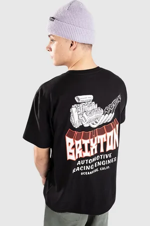 Brixton Horsepower T-Shirt nero