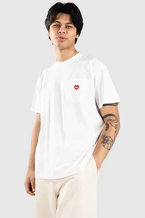 Carhartt Pocket Heart T-Shirt bianco