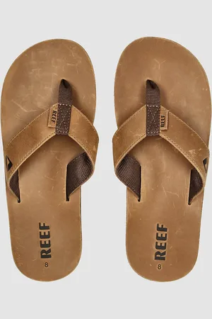 Reef Leather Smoothy Sandali marrone
