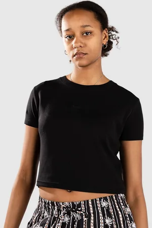 Volcom Stone Tight Crop T-Shirt nero