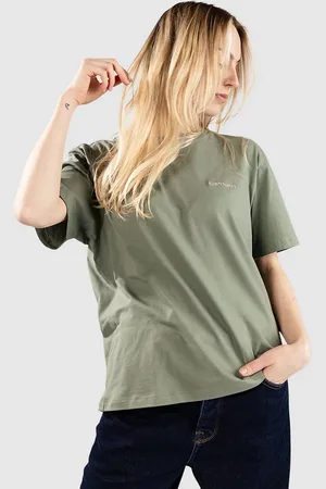 Carhartt Script Embroidery T-Shirt verde